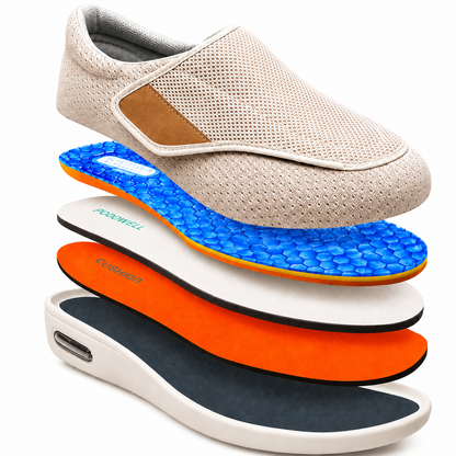 Zapatos Anchos Mujer Hombre Fácil Poner Ligeros Transpirables