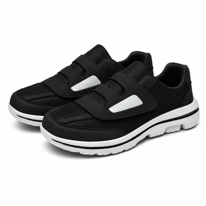 Zapatos Extra Anchos Mujer Hombre Velcro Malla Transpirable